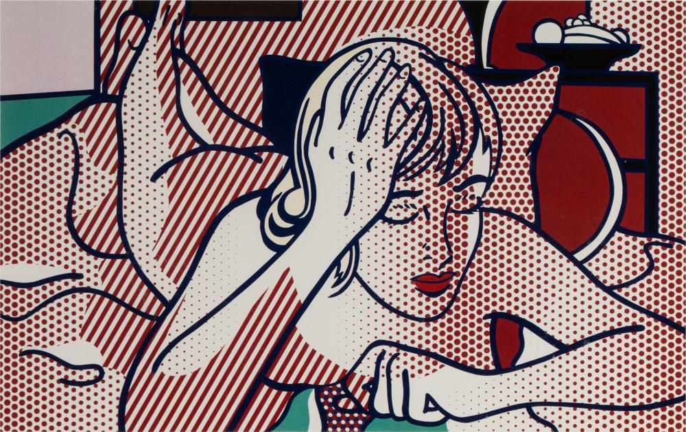 ROY LICHTENSTEIN 1923 1997 THINKING 3b4fc3