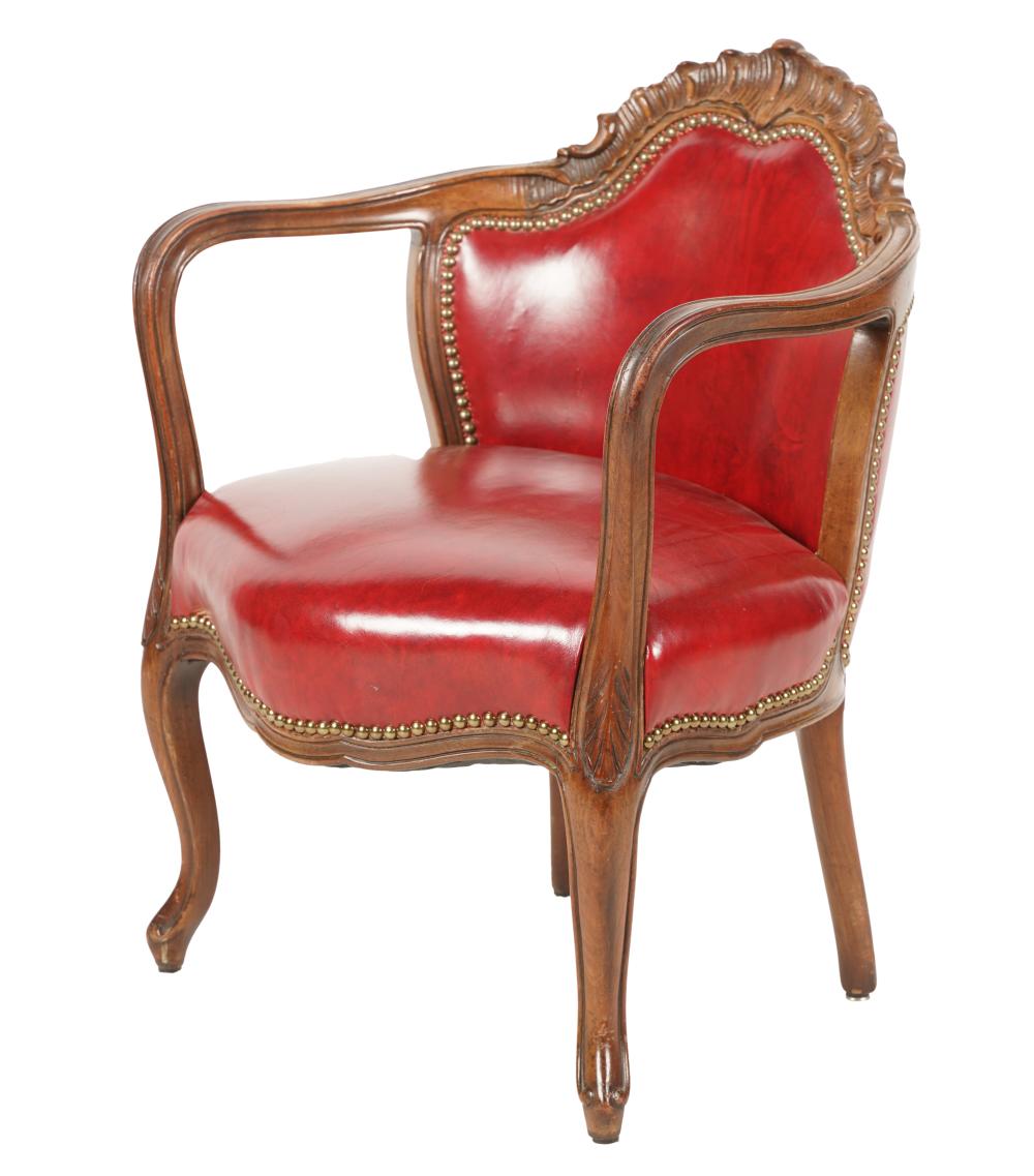 ROCOCO STYLE CARVED ARMCHAIRRococo Style 3b500e