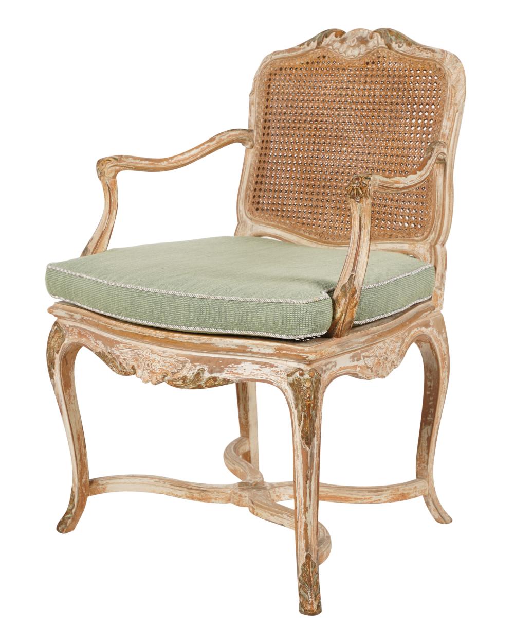 FRENCH PROVINCIAL-STYLE BLEACHED