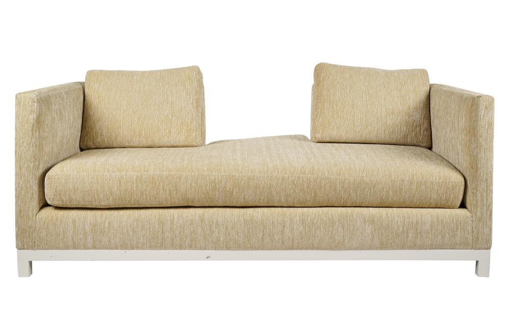 CONTEMPORARY BEIGE UPHOLSTERED 3b5034