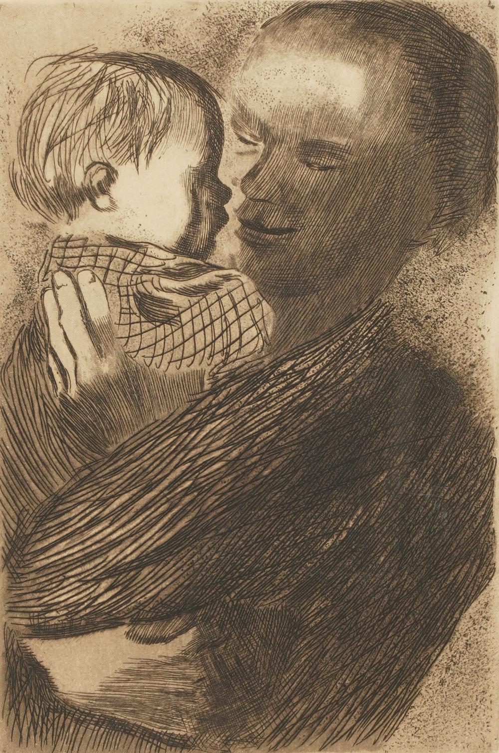 AFTER KATHE KOLLWITZ (1867 - 1945):