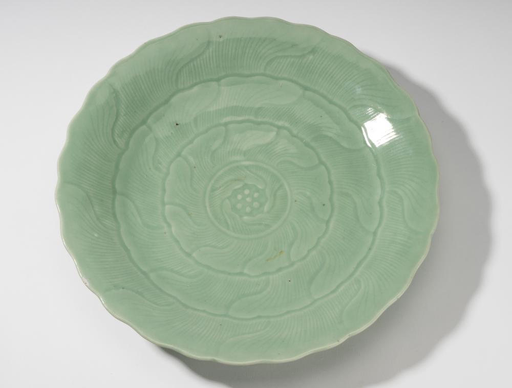 CHINESE CELADON GLAZED PORCELAIN 3b50e3