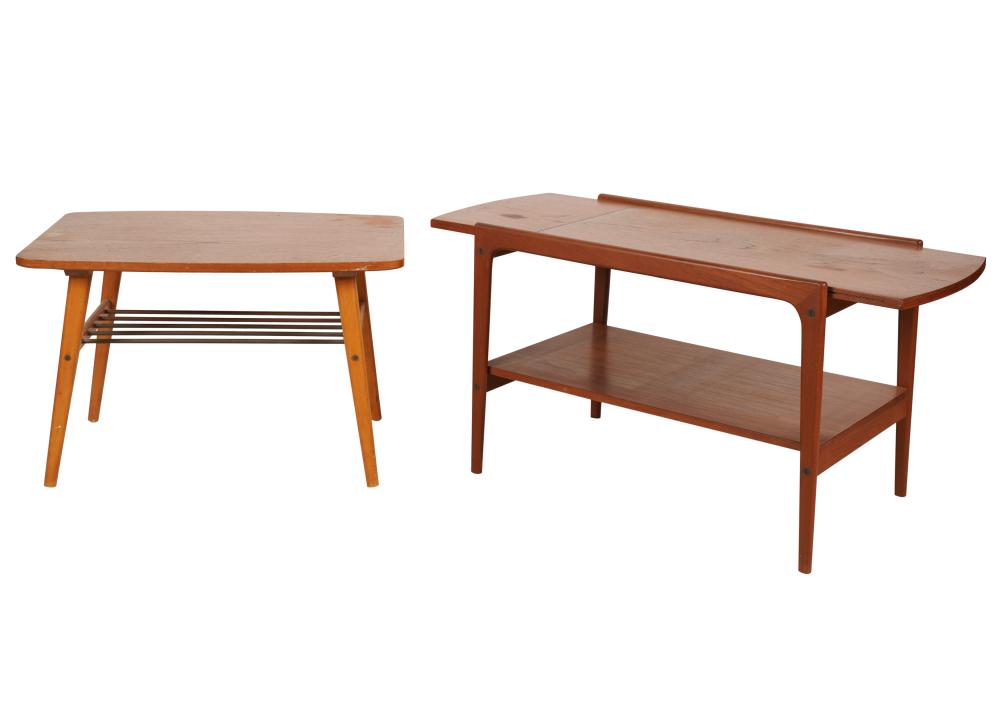 TWO ASSORTED MID-CENTURY MODERN