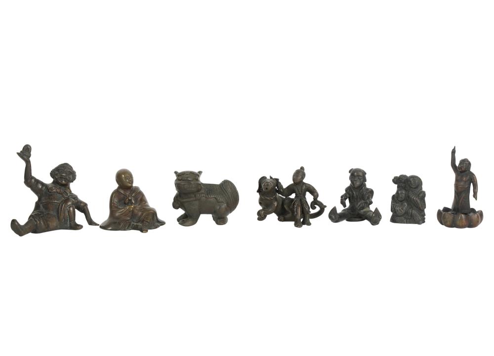 COLLECTION OF ASIAN BRONZE FIGURESCollection 3b51df