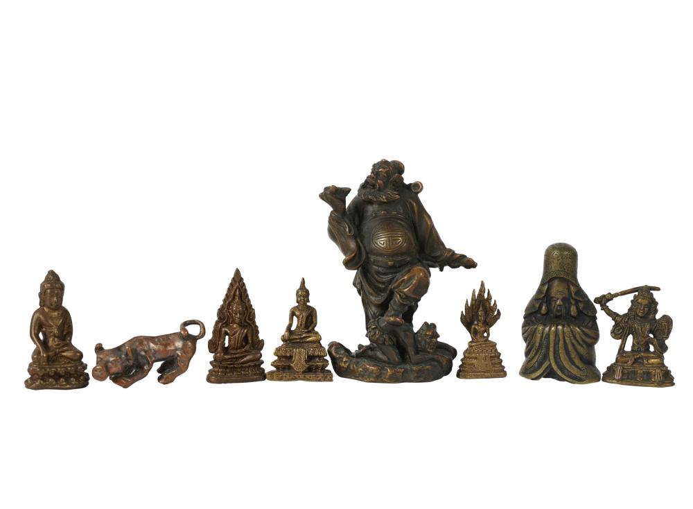 COLLECTION OF ASIAN BRONZE FIGURESCollection 3b52c0