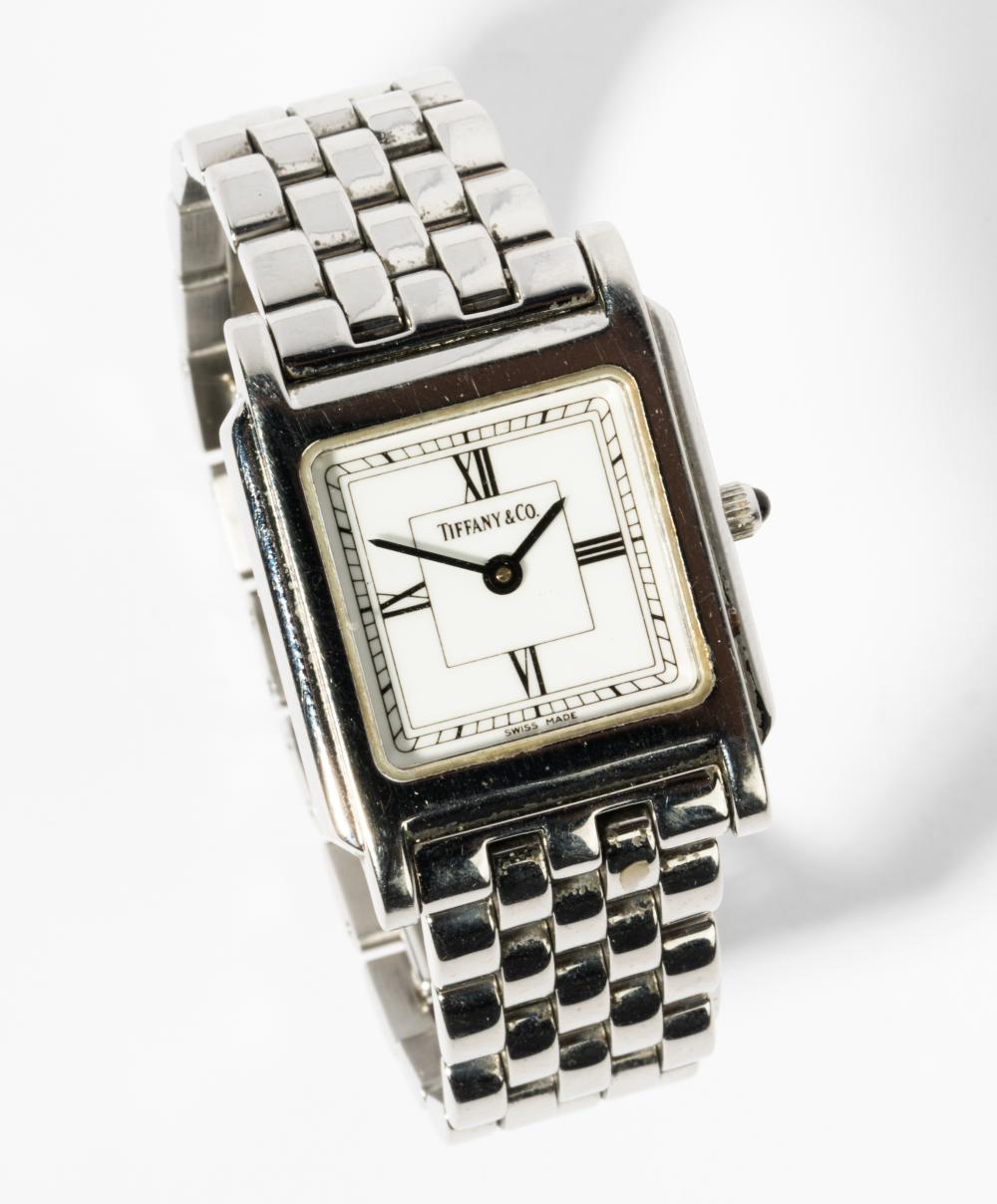 TIFFANY & CO. STAINLESS STEEL QUARTZ