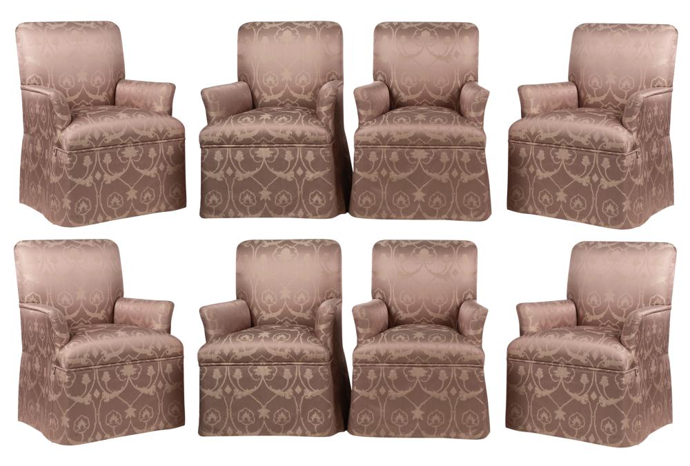 SET OF J ROBERT SCOTT UPHOLSTERED 3b5322