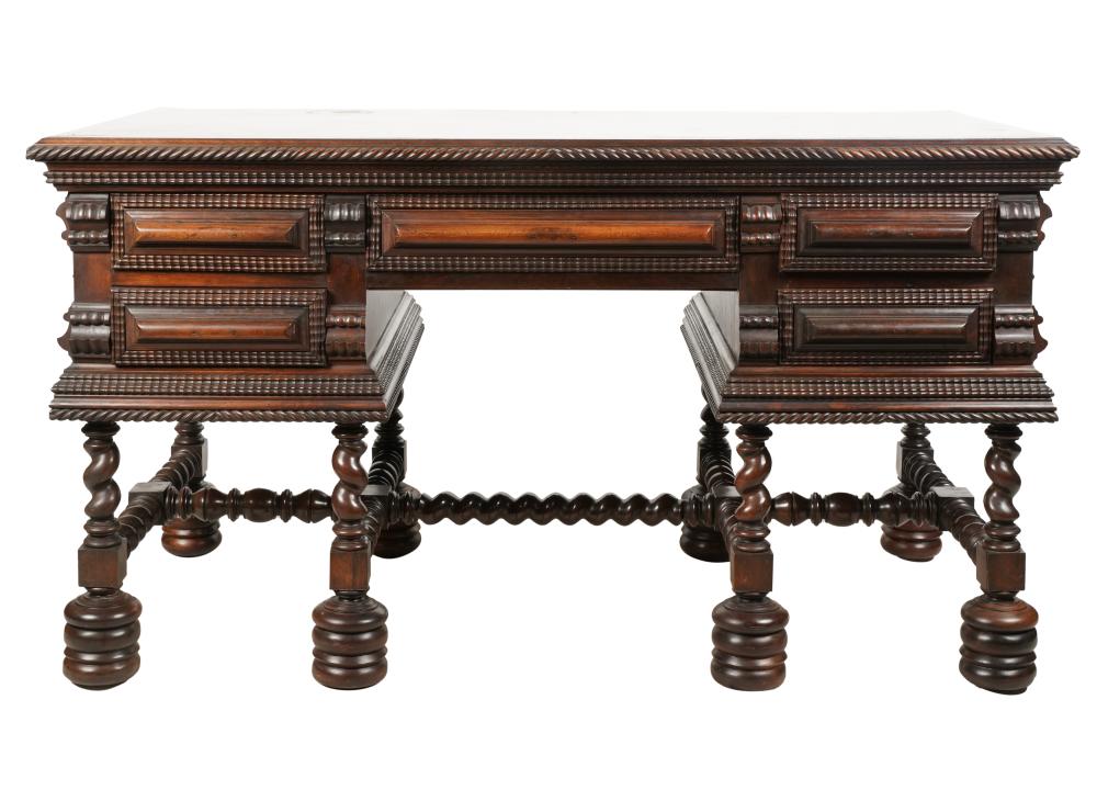 PORTUGUESE BAROQUE-STYLE ROSEWOOD