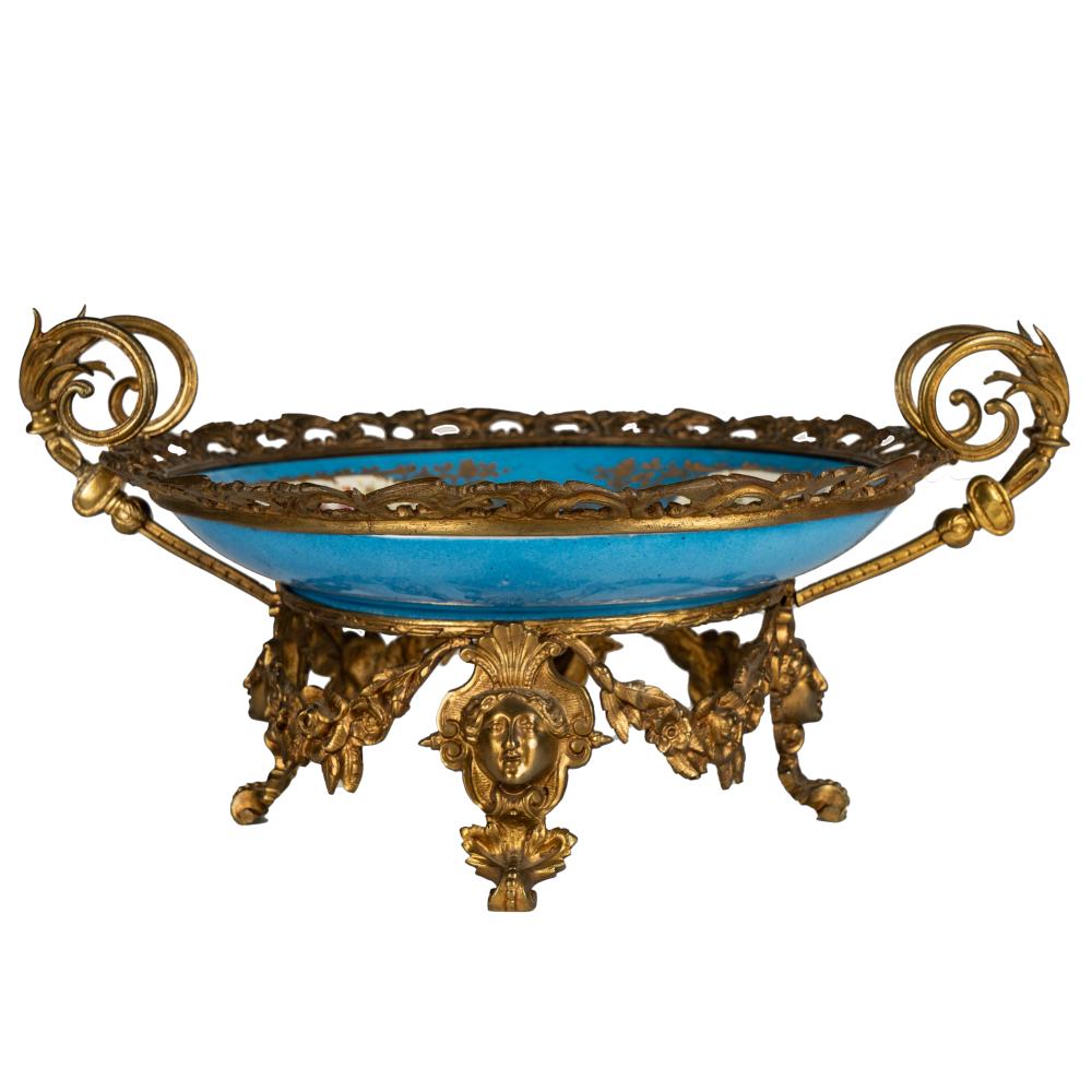 GILT METAL MOUNTED SEVRES-STYLE