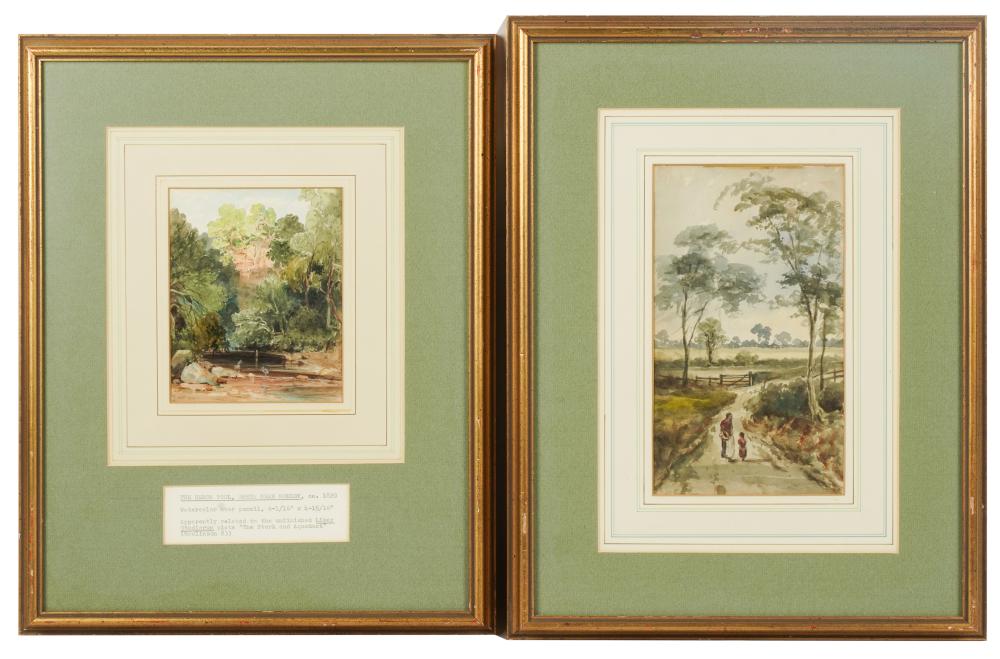 19TH CENTURY TWO WORKS19th Century  3b54de