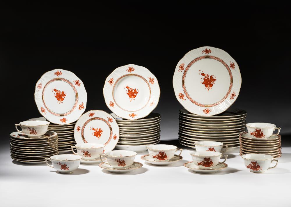 HEREND CHINESE BOUQUET PORCELAIN