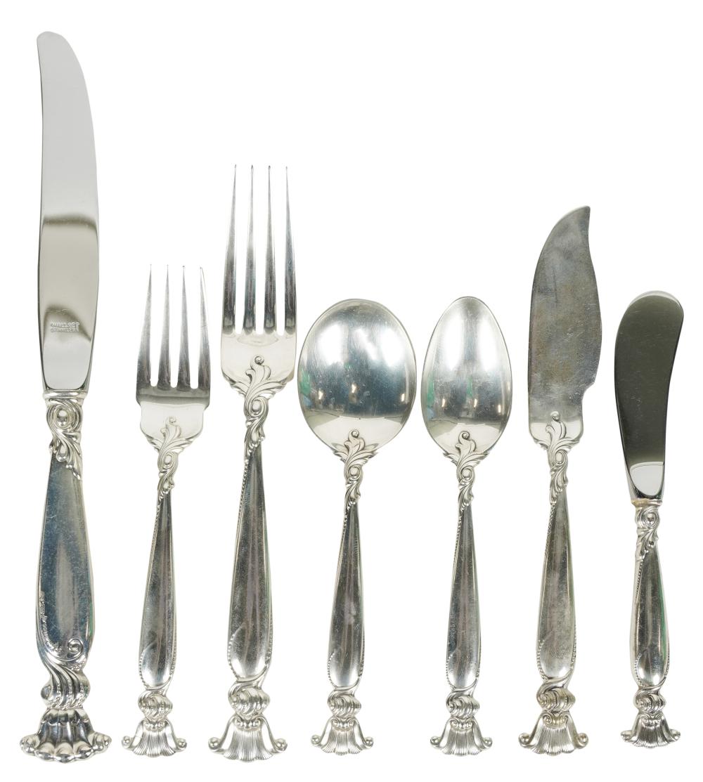 WALLACE STERLING FLATWARE SERVICEWallace