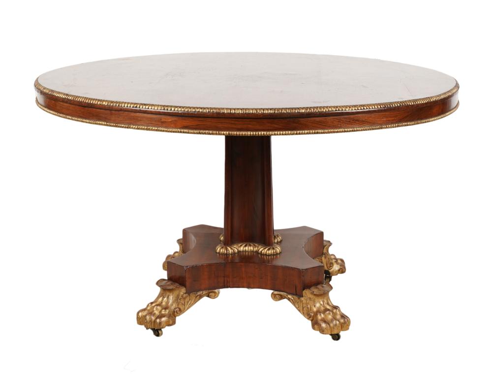 REGENCY STYLE MAHOGANY BREAKFAST 3b5554