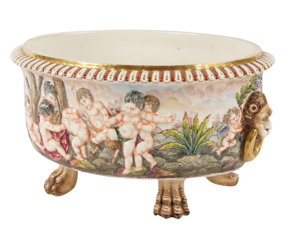 CAPODIMONTE PORCELAIN JARDINIERECapodimonte 3b55e8