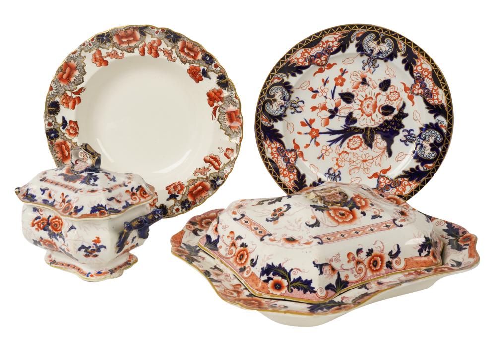 ASSEMBLED ROYAL CROWN DERBY PORCELAIN