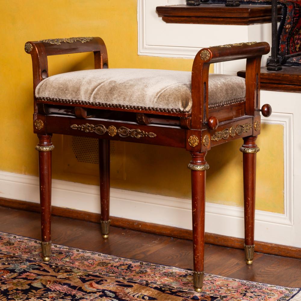FRENCH EMPIRE STYLE BENCHFrench 3b566f