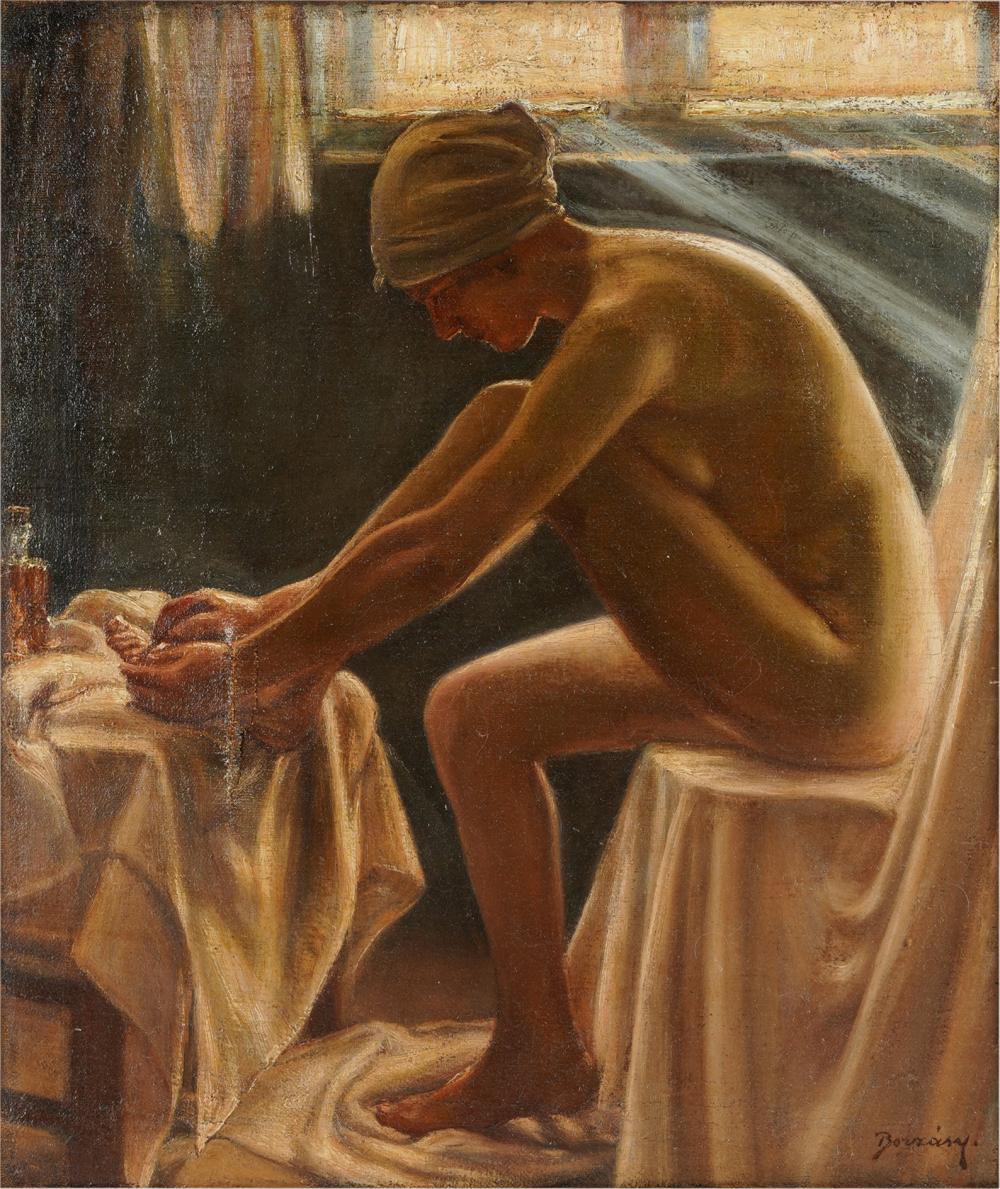 EARLY 20TH CENTURY SEATED NUDEEarly 3b57b9