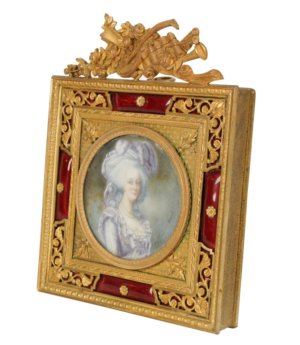 CONTINENTAL PORTRAIT MINIATURE 3b5825