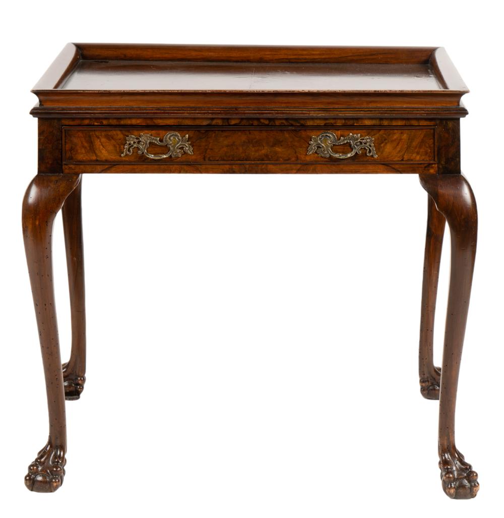 QUEEN ANNE-STYLE MAHOGANY WRITING