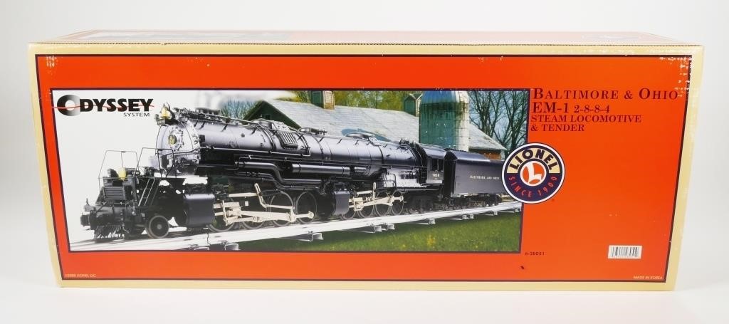 LIONEL BALTIMORE OHIO EM 1 LOCOMOTIVE 3b58ae