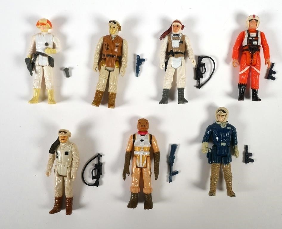  7 STAR WARS ACTION FIGURESVintage 3b58c0