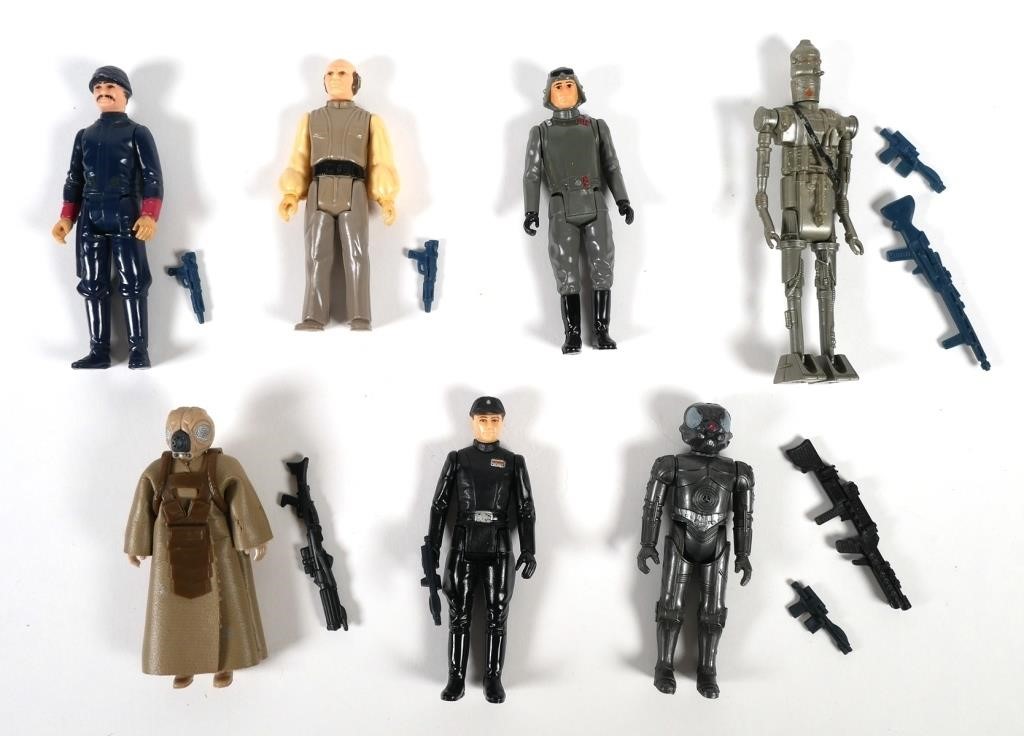 (7) STAR WARS ACTION FIGURESVintage