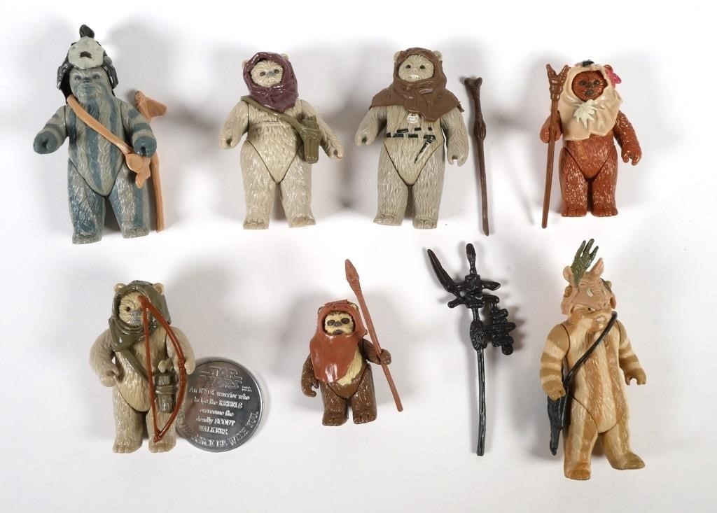 (7) STAR WARS ACTION FIGURESVintage