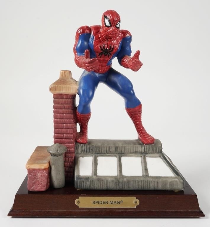 SPIDER MAN STATUE MARVEL 1990The 3b5906