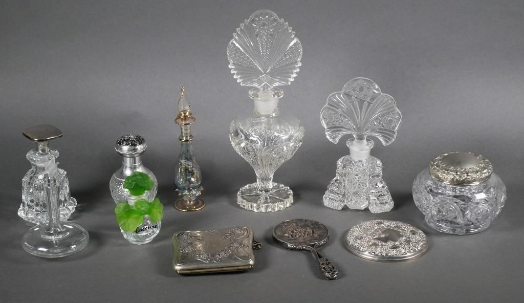 STERLING ART NOUVEAU ECT VANITY ITEMS