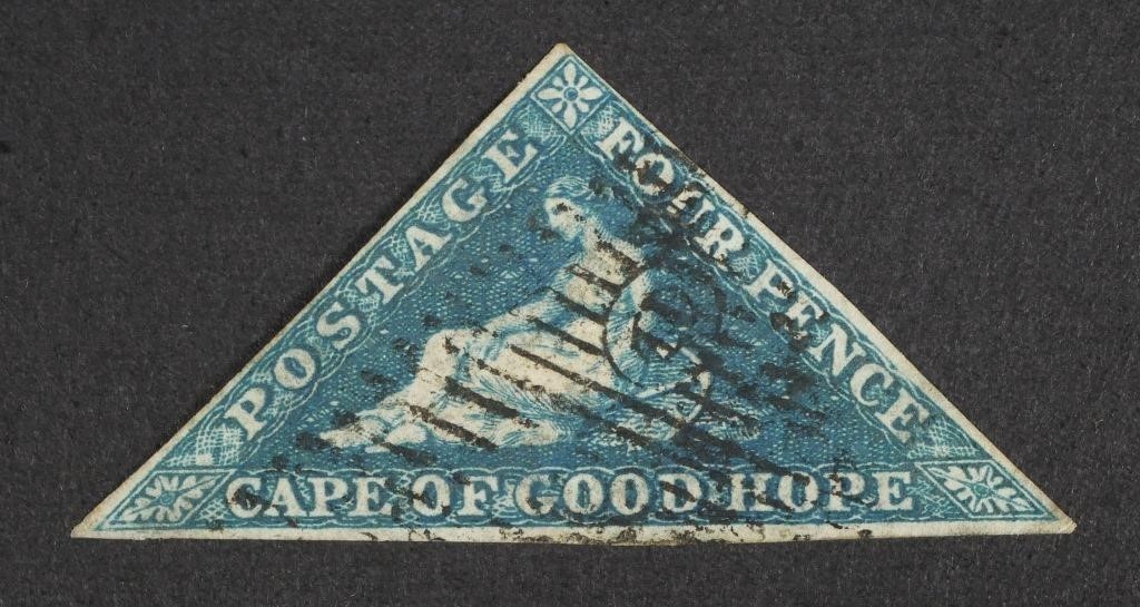 STAMP: 1853 CAPE OF GOOD HOPE,