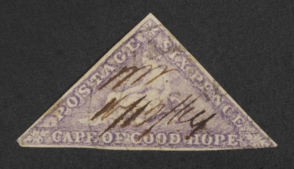 STAMP: 1855 CAPE OF GOOD HOPE,