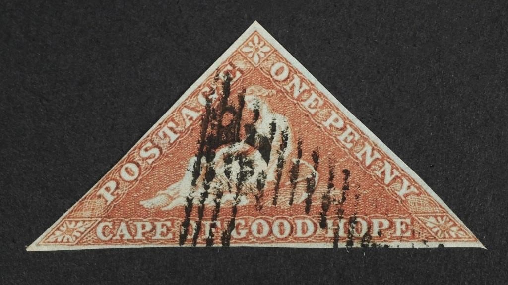 STAMP: 1853 CAPE OF GOOD HOPE,