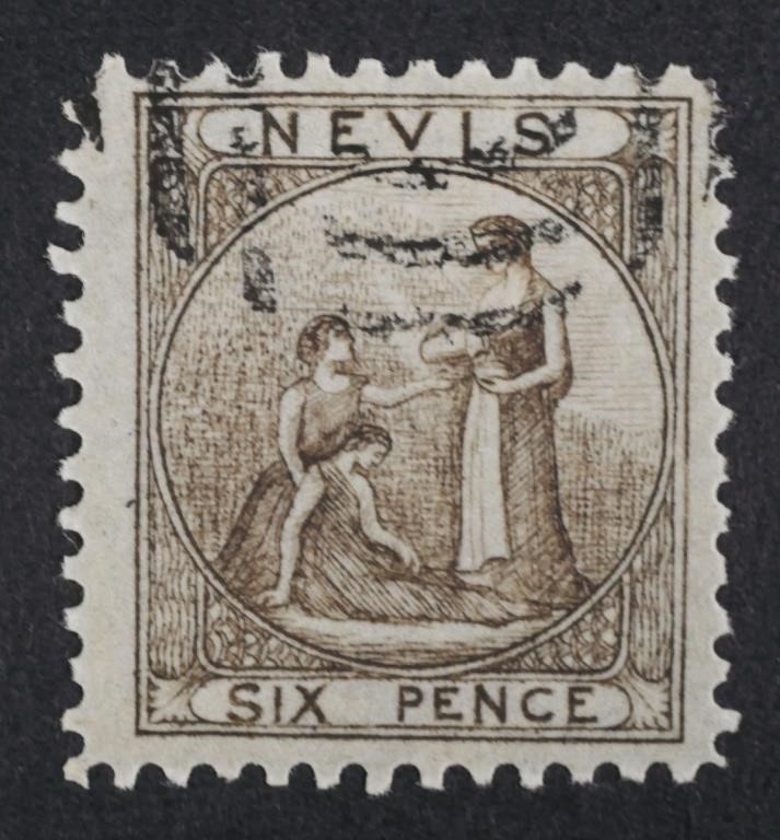 STAMP: 1876 NEVIS, SC# 162018 SCV