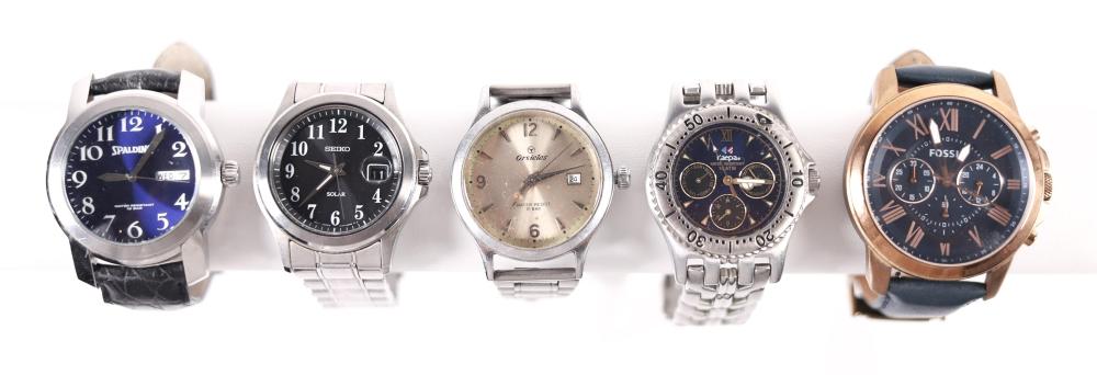 LOT OF 5 MENS WATCHESLot of 5 men's