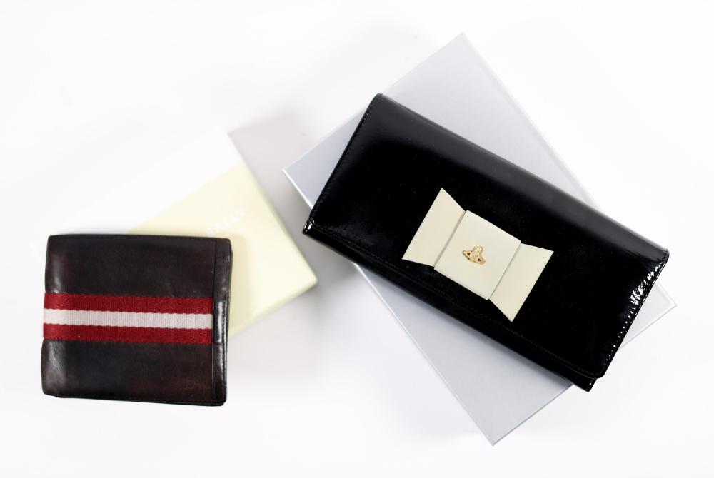 LOT OF 2: VIVIENNE WESTWOOD,BALLY WALLET