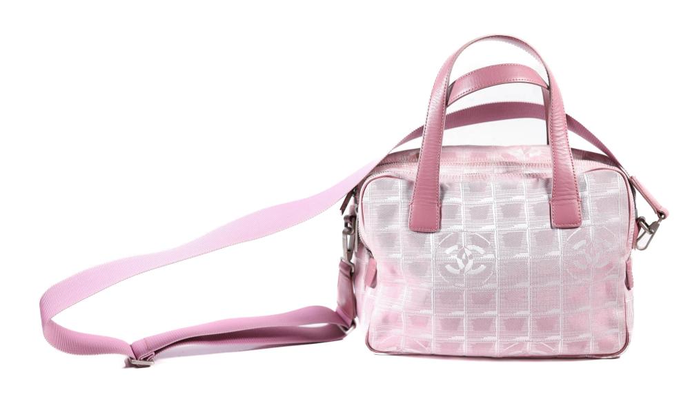 PINK CHANEL NEW TRAVEL LINE 2 WAY 3b5a5b