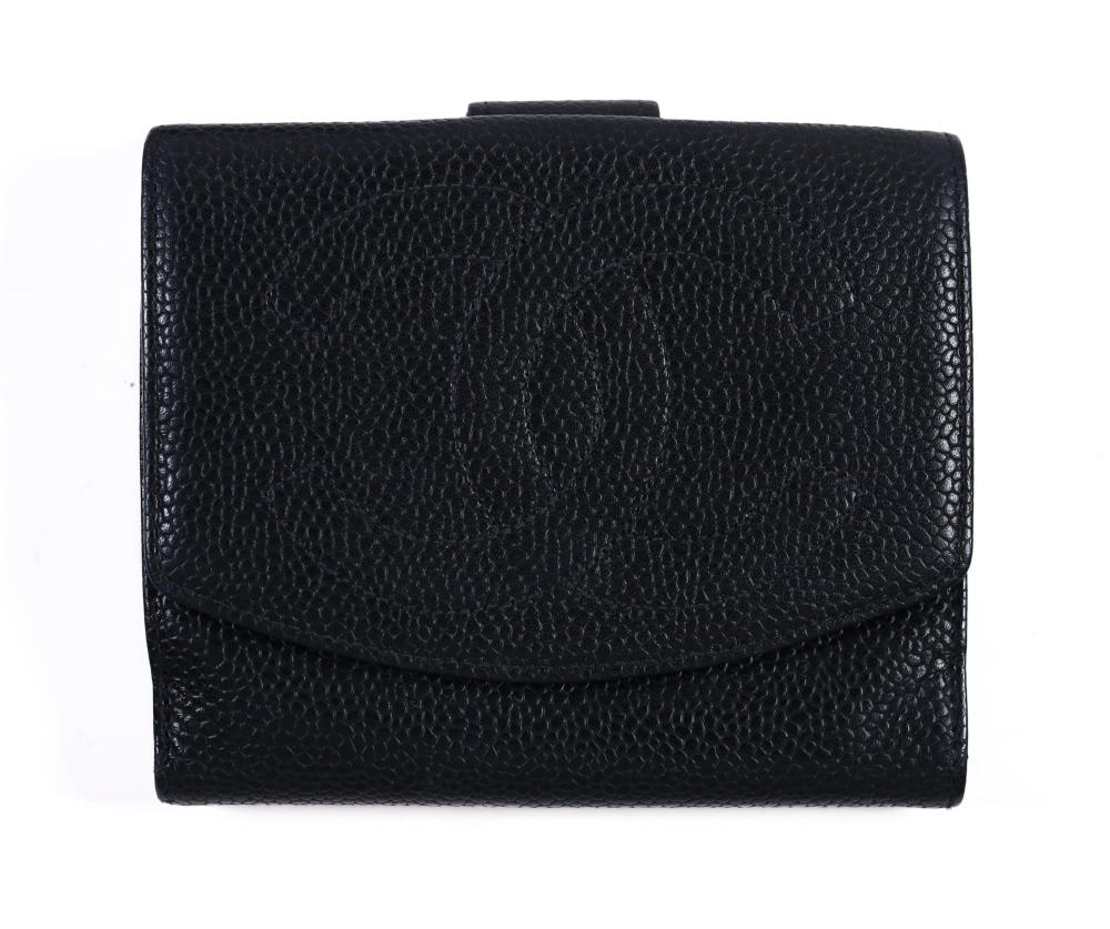 CHANEL COCO MARK BI FOLD WALLET 3b5a6f