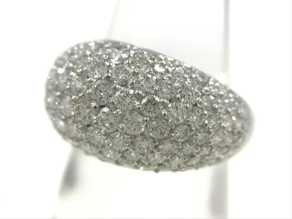 3 12 CARAT DIAMOND PLATINUM COCKTAIL 3b5aa9