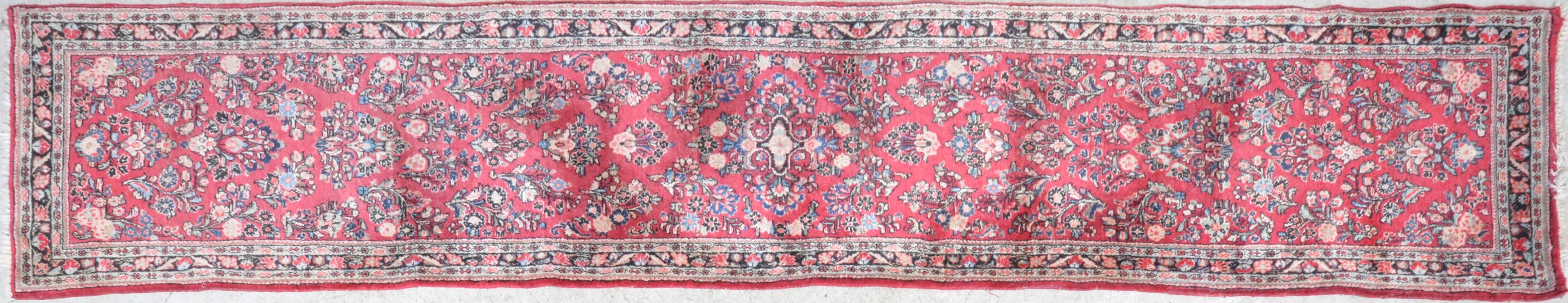 2 7 X 13 2 Persian Sarouk Runner  3b5b21