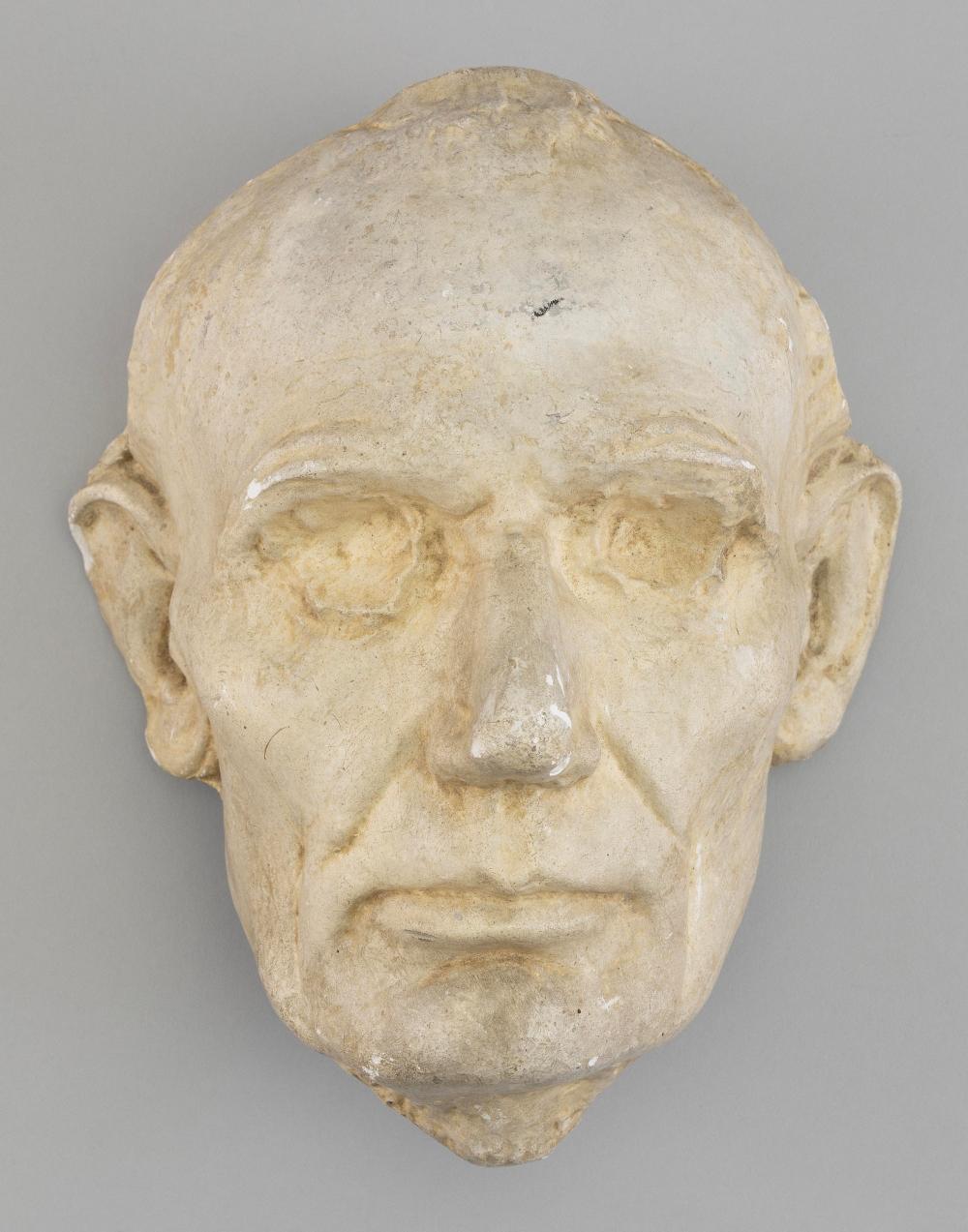 LINCOLN DEATH MASK 20TH CENTURY