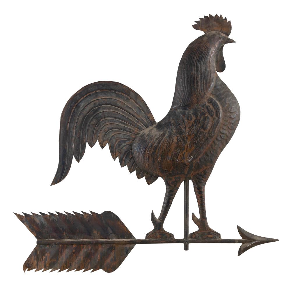 LARGE COPPER FULL BODIED ROOSTER 3b35a9