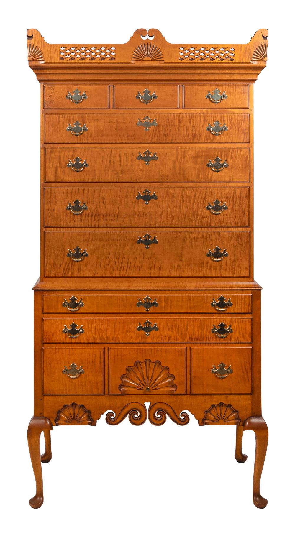 ELDRED WHEELER DUNLAP STYLE CHEST ON CHEST 3b35c3