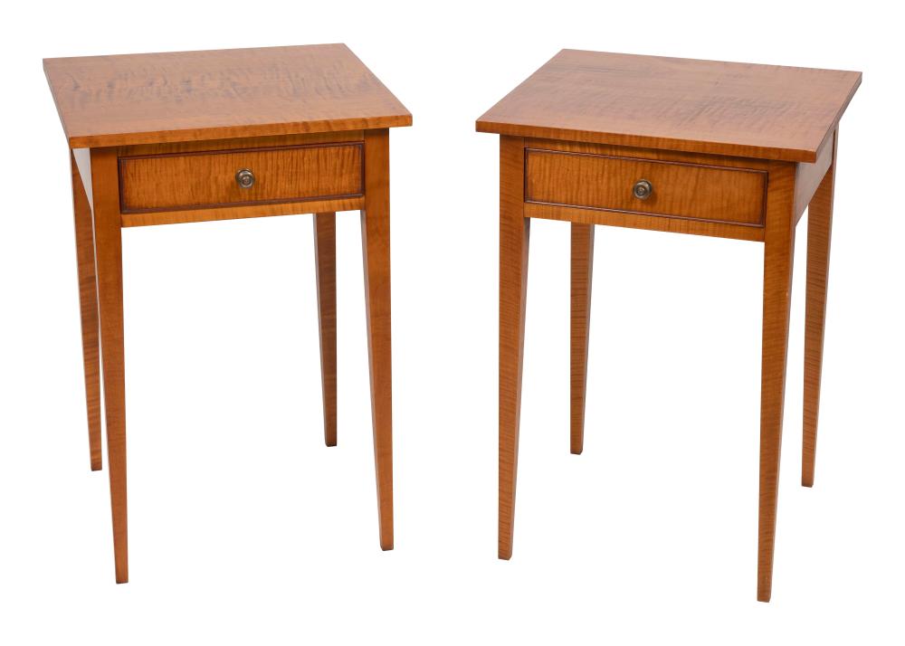 PAIR OF ELDRED WHEELER ONE-DRAWER