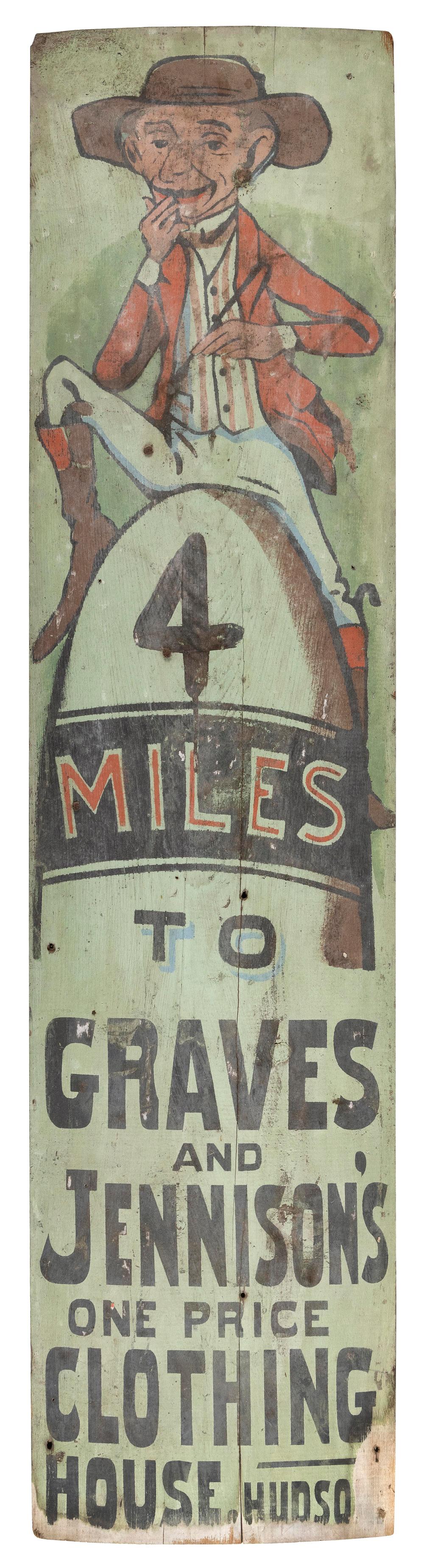 PAINTED TRADE SIGN 19TH OR 20TH 3b35e7