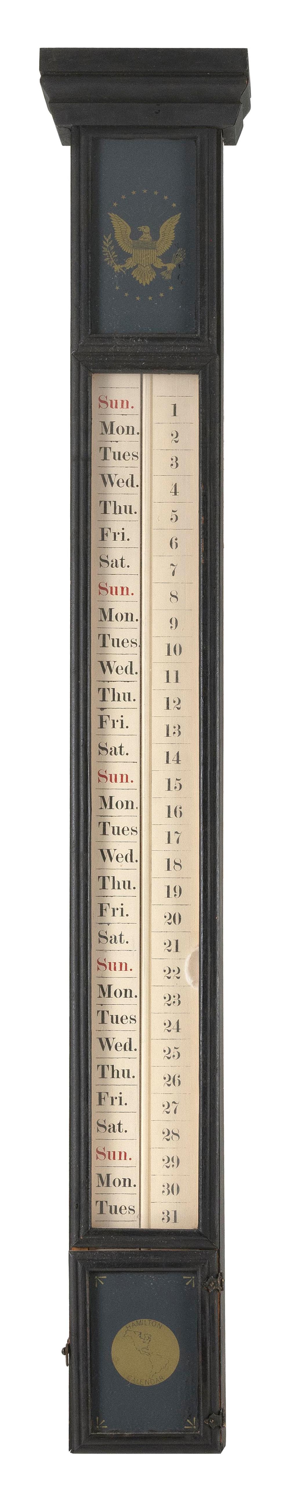 HAMILTON PERPETUAL WALL CALENDAR MANCHESTER,