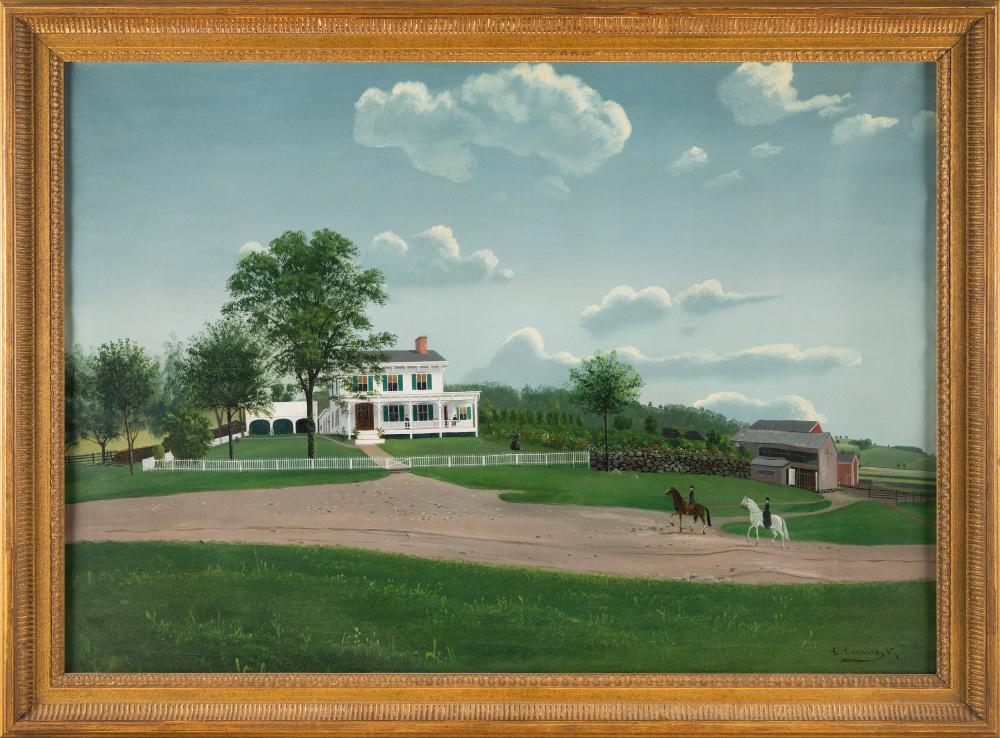 AMERICAN SCHOOL (CIRCA 1887,), FARMSTEAD