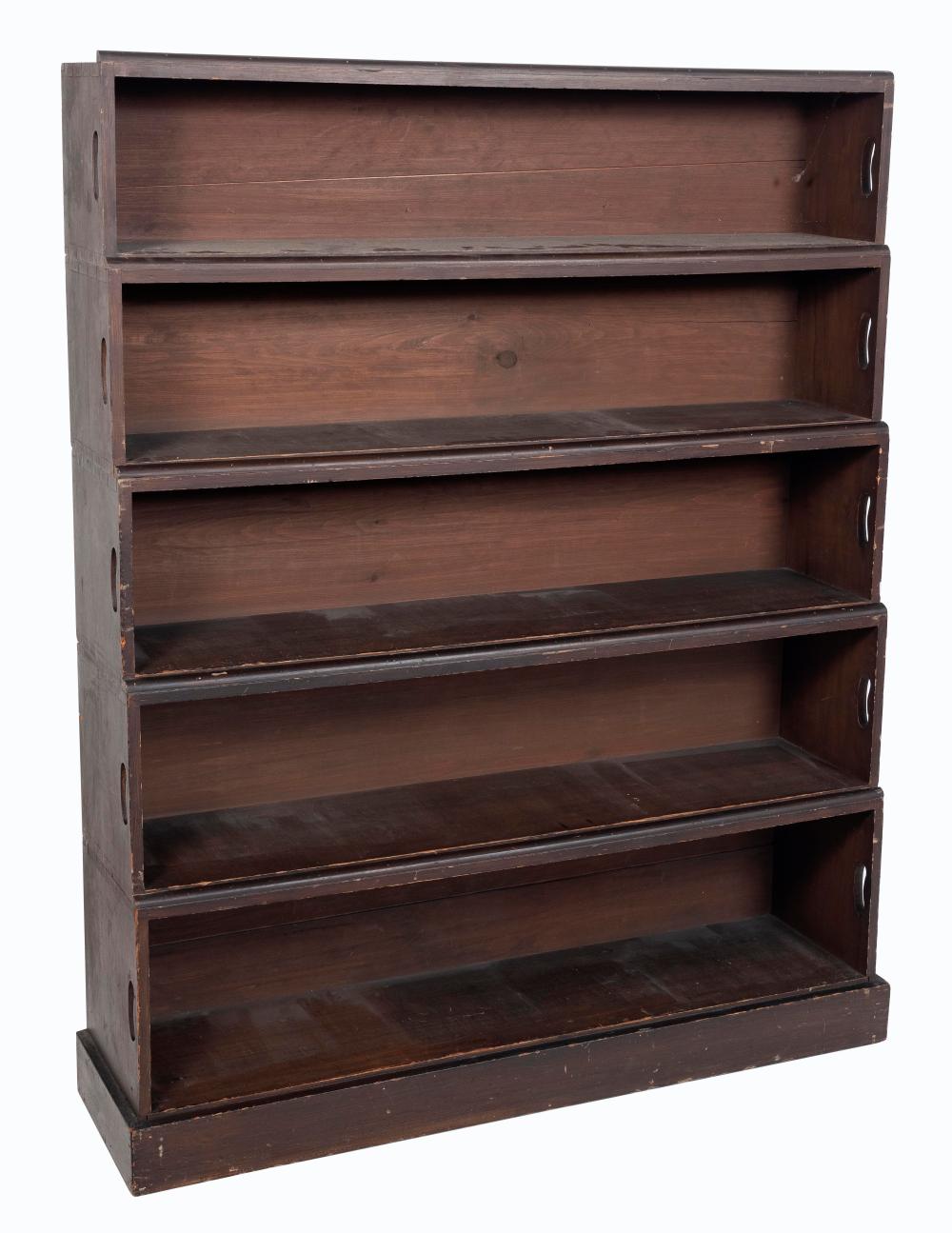 UNUSUAL FIVE SECTION STACKING SHELF 3b3631