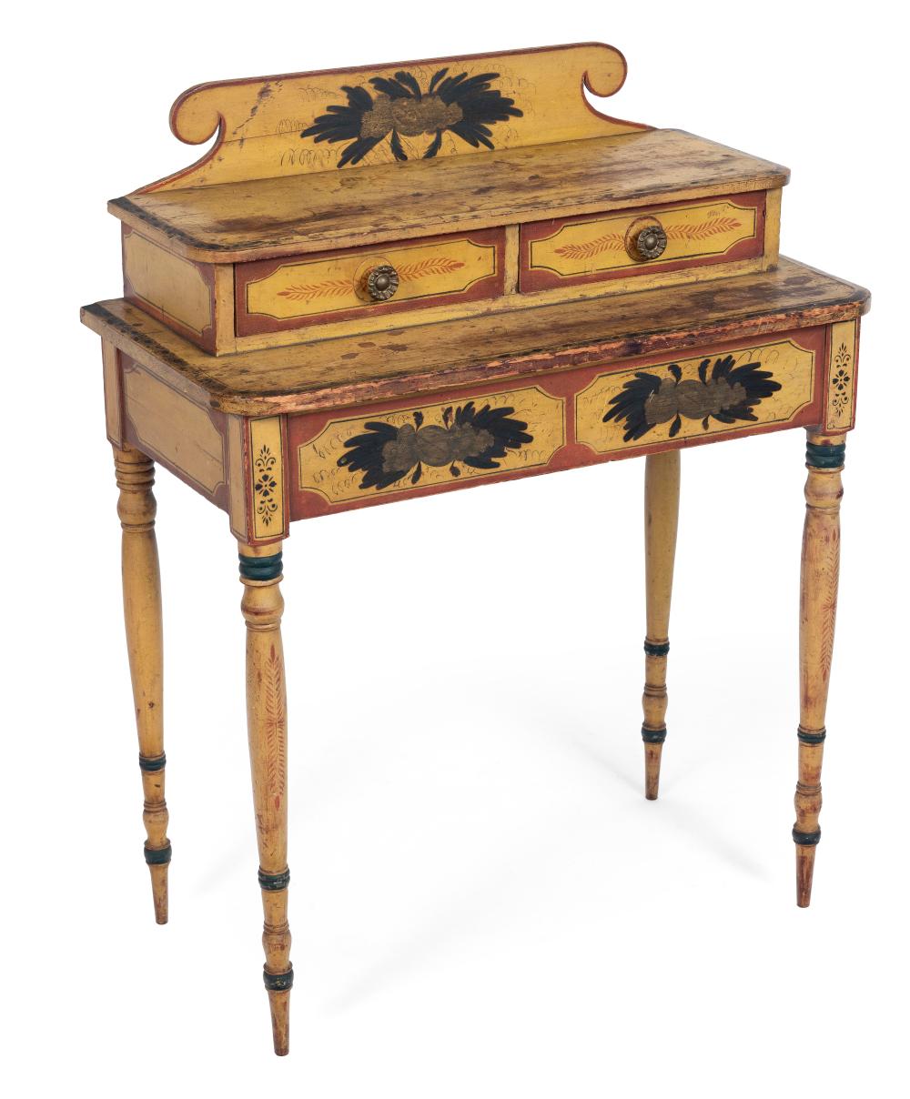 COUNTRY SHERATON DRESSING TABLE,