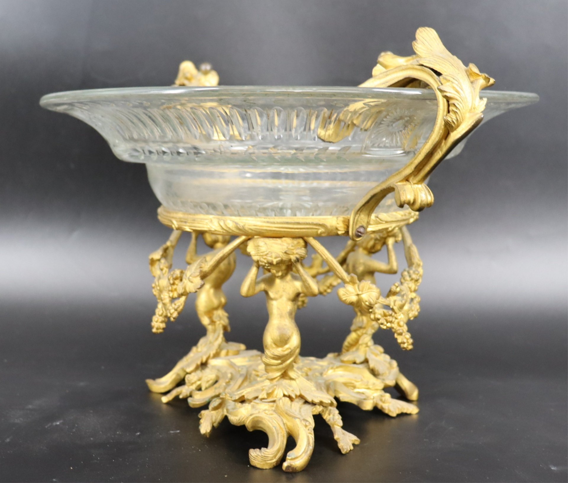 FINE ANTIQUE GILT BRONZE MOUNTED 3b36cb