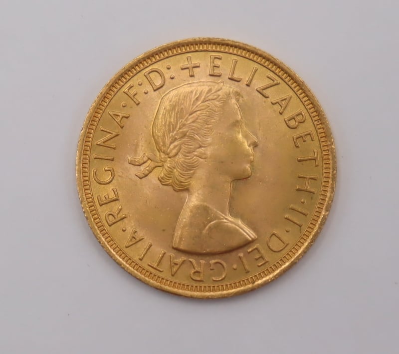 BULLION. 1957 GREAT BRITAIN GOLD